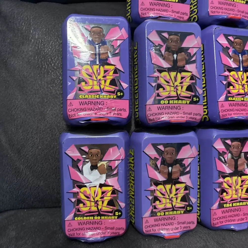 New Screen Breakz SBZ Khaby Lot Of 10 Delivery Tac Golden Classic Figure